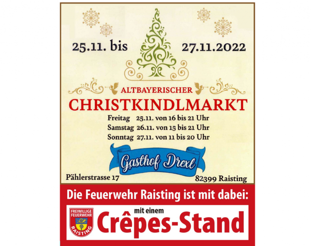 Flyer Christkindlmarkt